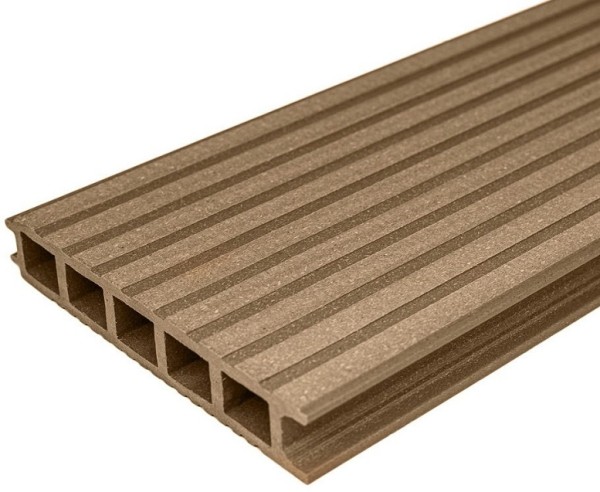 Террасная доска из ДПК бесшовная holzhof, Орех купить в Аксае