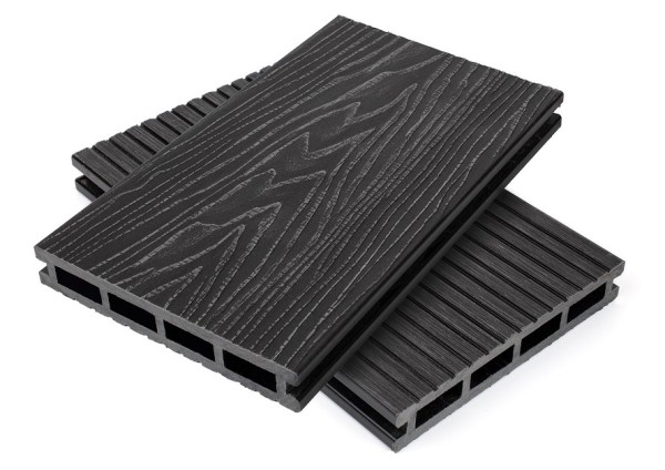 Террасная доская ДПК NanoWood Nature 3D пустотелая Графит купить в Аксае