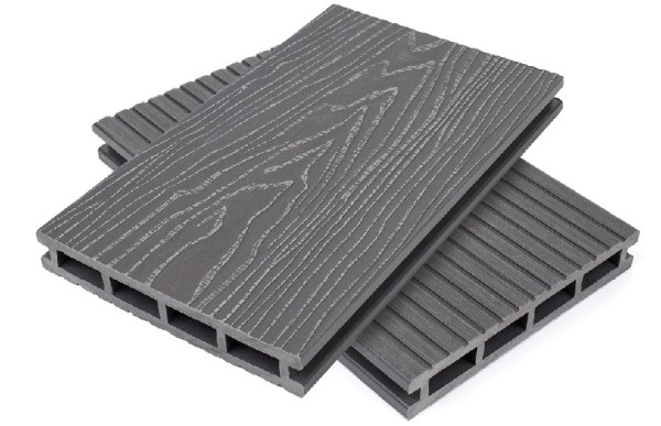 Террасная доская ДПК NanoWood Nature 3D пустотелая Серый купить в Аксае