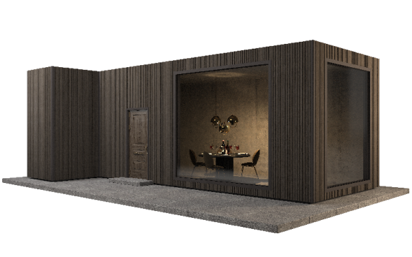 Фасадная панель GRINDERDECO, ДПК,двухсторонняя Венге купить в Аксае