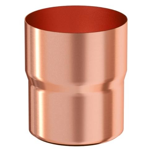 Водосток Aquasistem, система 125x90 - Соединитель трубы медный купить в Аксае