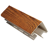 Наружный угол BrusDecor под дерево купить в Аксае