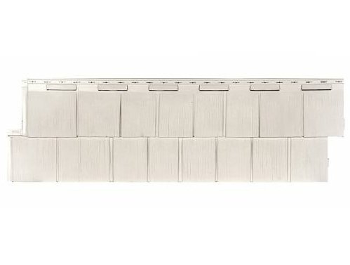 Фасадная панель T-Сайдинг-Щепа пихта ЭКО-1 Белый купить в Аксае