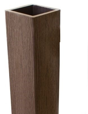 Столб опорный Woodvex Co-Extrusion Темно - Коричневый купить в Аксае