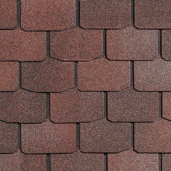 Гибкая черепица Shinglas, серия Классик, коллекция Модерн – Красный мрамор купить в Аксае