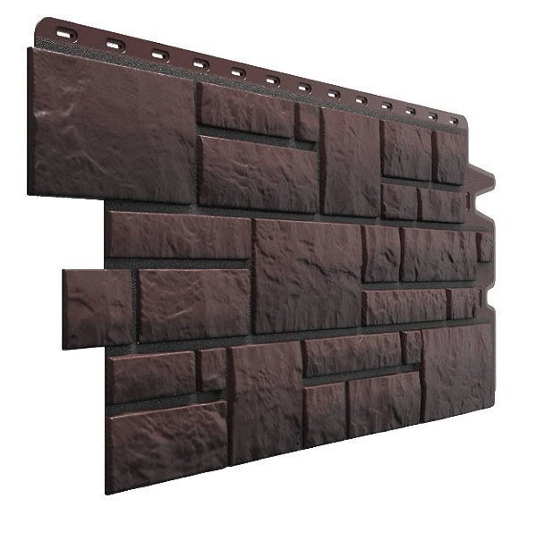 Фасадная панель Docke, Burg, Schwarzburg Тёмный купить в Аксае