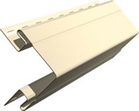 Наружный угол к сайдингу белый купить в Аксае