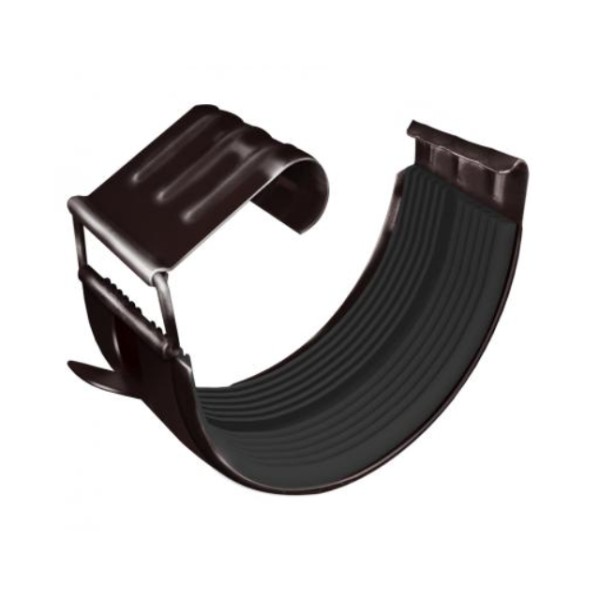 Водосток Grand Line 125x90 – Соединитель желоба RAL 8017 купить в Аксае